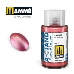 Metal coating A-STAND Hot Metal Red Hot metal red Ammo Mig 2420