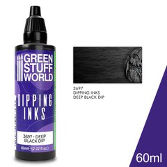 Полупрозрачные краски, чтобы получить реалистичные тени Dipping ink 60 ml - Deep Black DIP GSW 3697