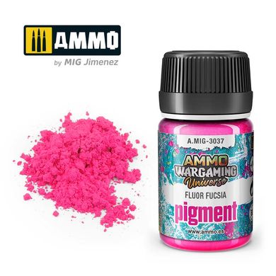 Пигмент Fluor Fucsia Ammo Mig 3037