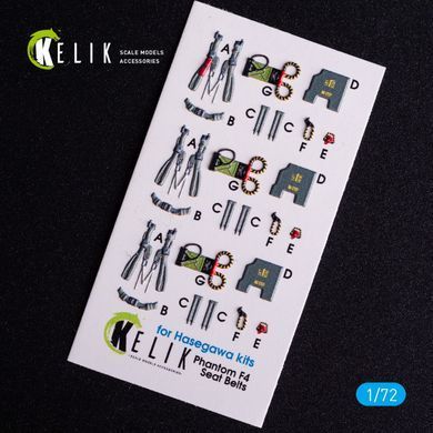 3D decals 1:72 for RF-4B (Hasegawa) Kelik K72068
