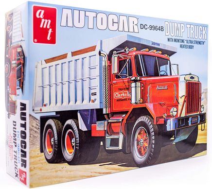 Сборная модель автомобиля-самосвала Autocar Dump Truck AMT 01150 - 1/25 Scale Model Truck Kit