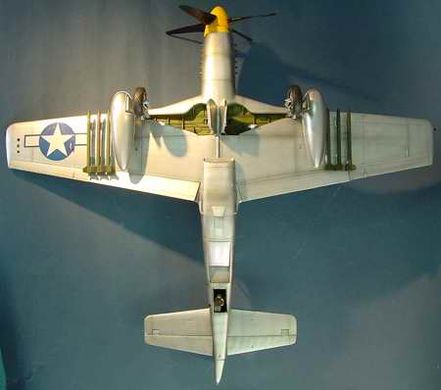 Збірна модель 1/24 винищувач P-51 «Мустанг» Trumpeter 02401