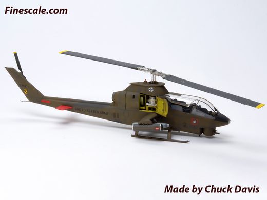 Збірна модель 1/32 AH-1G Cobra (раннього виробництва), Американський ударний гелікоптер ICM 32060