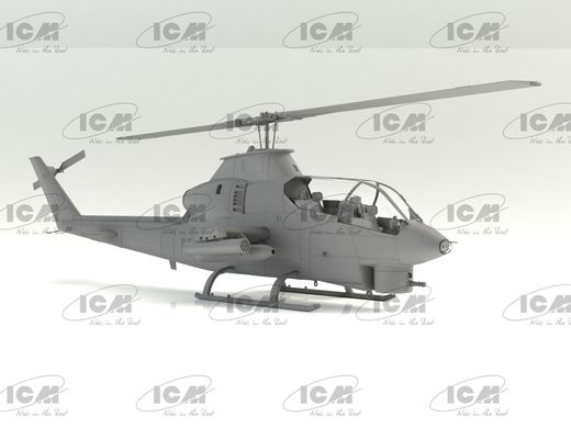 Сборная модель 1/32 AH-1G Cobra (раннего производства), Американский ударный вертолет ICM 32060