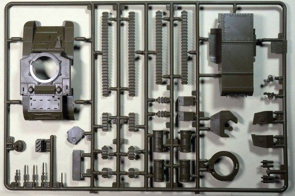 M3 Stuard Light Tank Assembly Model Italeri 15761 1:56