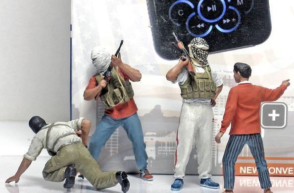 Фігури 1:35 події в Іраку, набір №2, повстання MASTER BOX 3576