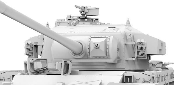 Assembled model 1/35 tank British Main Battle Tank Centurion MK.V Amusing Hobby 35A028