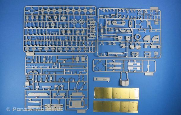 Assembled model 1:35 German tank Pz.Kpfw.IV Ausf.F1 Border Model BT-003