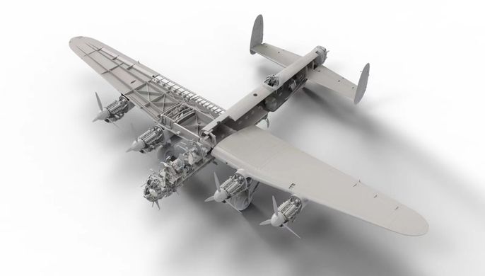Збірна модель 1/32 бомбардувальник Avro Lancaster B.Mk.I/III w/Full Interior Border Model BF-010