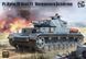 Assembled model 1:35 German tank Pz.Kpfw.IV Ausf.F1 Border Model BT-003