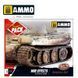 Набір для створення реалістичних ефектів бруду на моделях Weathering Sets MUD EFFECTS. SOLUTION SET Ammo Mig 7807