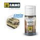 Acrylic wash Brown for sand Dark brown WASH Brown for Sand Ammo Mig 0707